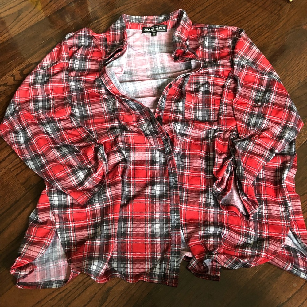 Almost Famous plaid shirt